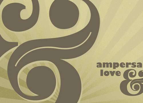 Ampersand Love Wallpaper Preview
