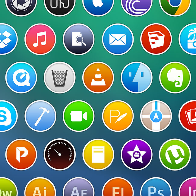 OSX Yosemite Icons « SpareType